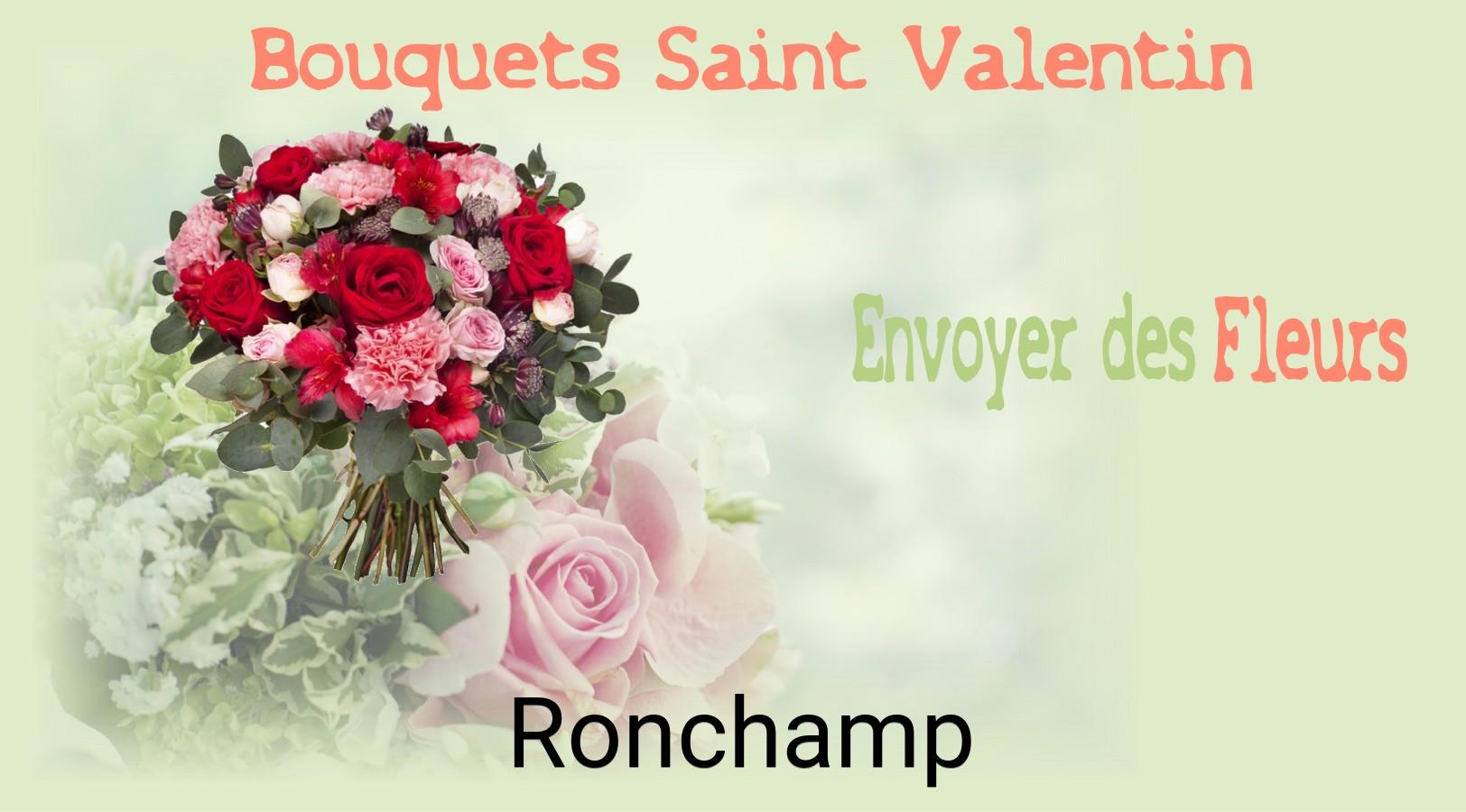 Roses de Saint-Valentin livrées à Ronchamp